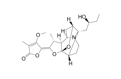 (5Z)-5-{(2R,3R,5R,5aS,6R,8aR,9S)-Tetrahydro-3-((S)-2-hydroxybutyl)tetrahydro-6-methyl-2,5-methano-4,3,8a-[1]propanyl[3]ylidenefuro[3,2-f]-1,4-oxazepin-7(5H)-ylidene}-4-methoxy-3-methyl-2(5H)-furanone