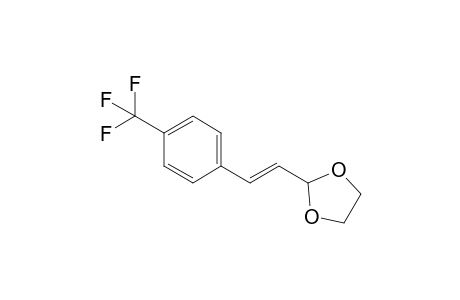 (E)-2-[2-(4-trifluoromethylphenyl)ethenyl]-1,3-dioxolane