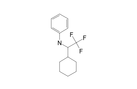 N-(1-CYCLOHEXYL-2,2,2-TRIFLUOROETHYL)-ANILINE