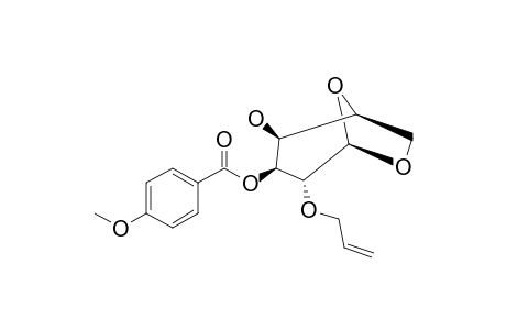 1,6-ANHYDRO-2-O-ALLYL-3-O-(4-METHOXYBENZOYL)-BETA-D-GALACTOPYRANOSE