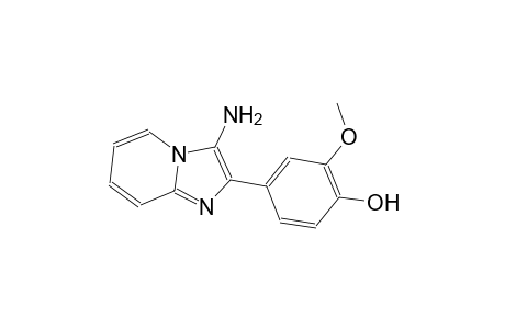 Phenol, 4-(3-aminoimidazo[1,2-a]pyridin-2-yl)-2-methoxy-