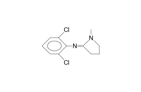 2-(N-2,6-Dichloro-phenyl)-imino-N-methyl-pyrrolidine