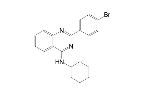 2-(4-bromophenyl)-N-cyclohexyl-4-quinazolinamine