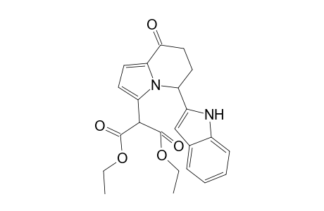 Diethyl[5-(1H-Indol-2-yl)-8-oxo-5,6,7,8-tetrahydroindolizin-3-yl]malonate