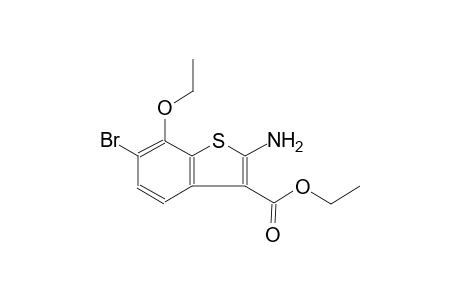 benzo[b]thiophene-3-carboxylic acid, 2-amino-6-bromo-7-ethoxy-, ethyl ester