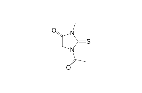 1-acetyl-3-methyl-2-thiohydantoin