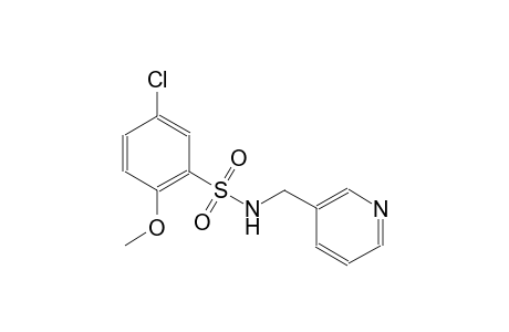 benzenesulfonamide, 5-chloro-2-methoxy-N-(3-pyridinylmethyl)-