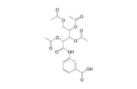 3-((2R,3R,4R)-2,3,4,5-tetraacetoxypentanamido)benzoic acid