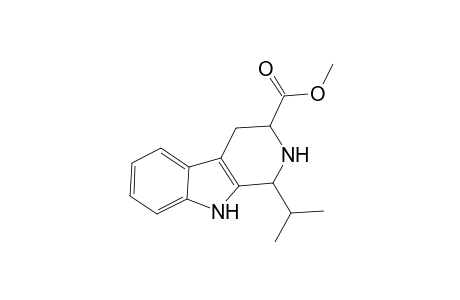 1H-.beta.-Carboline-3-carboxylic acid, 1-isopropyl-2,3,4,9-tetrahydro-, methyl ester