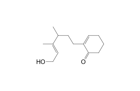 2-[(E)-3,4-dimethyl-6-oxidanyl-hex-4-enyl]cyclohex-2-en-1-one