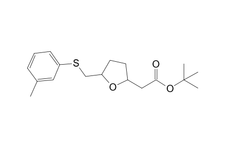 tert-Butyl [5-(m-Tolylthiomethyl)tetrahydrofuran-2-yl]acetate
