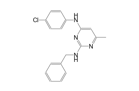 N~2~-benzyl-N~4~-(4-chlorophenyl)-6-methyl-2,4-pyrimidinediamine