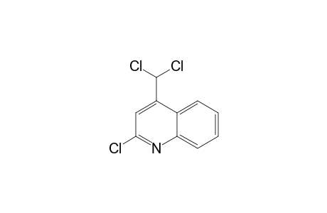 4-[bis(chloranyl)methyl]-2-chloranyl-quinoline