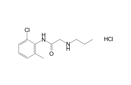 6'-chloro-2-(propylamino)-o-acetotoluidide, monohydrochloride