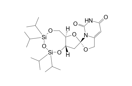 6,6a,9,9a-Tetrahydro-2,2,4,4-tetrakis(1-methylethyl)-[6aR,8R,9aS]spiro[8H-furo[3,2-f]-1,3,5,2,4-trioxadisilocin-8,3'-[3H]oxazolo[3,4-c]pyrimidine]-5',7'-(1'H,6'H)-dione