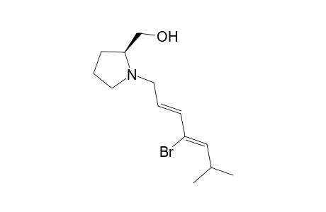 [(2S)-1-[(2E,4Z)-4-bromanyl-6-methyl-hepta-2,4-dienyl]pyrrolidin-2-yl]methanol