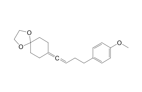 8-[4-(4-methoxyphenyl)but-1-enylidene]-1,4-dioxaspiro[4.5]decane