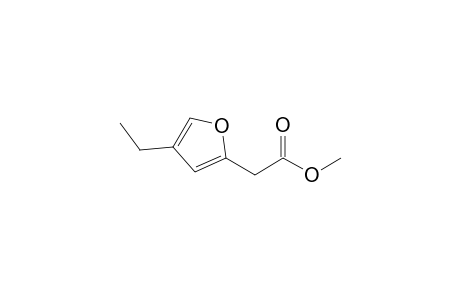 2-(4-ethyl-2-furanyl)acetic acid methyl ester