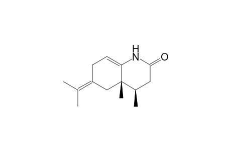 (4R,4aS)-(-)-4,4a-Dimethyl-6-isopropylidene-3,4,4a,5,6,7-hexahydroquinolin-2(1H)-one