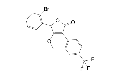 5-(2-bromophenyl)-4-methoxy-3-(4-(trifluoromethyl)phenyl)furan-2(5H)-one