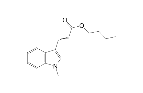 Butyl 3-(1-methylindol-3-yl)prop-2-enoate