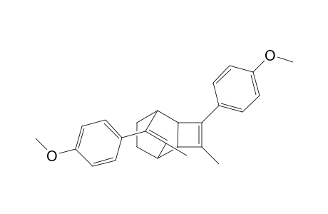 8,9-Di(p-methoxyphenyl)-7,10-dimethyltricyclo[4.2.0.2(2,5)]deca-7,9-diene