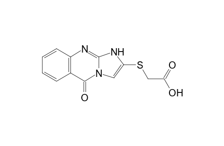 2-[(5-keto-10H-imidazo[2,1-b]quinazolin-2-yl)thio]acetic acid