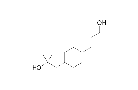 3-(4-(2-hydroxy-2-methylpropyl)cyclohexyl)propan-1-ol