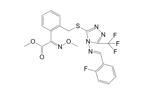 4-(2-Fluorobenzimido)-3-S-[2-(methoxyimino)(methoxycarbonyl)methyl]benzylmercapto-5-(trifluoromethyl)-1,2,4-triazole