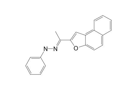 2-(1-PHENYLHYDRAZONOETHYL)-NAPHTHO-[2,1-B]-FURAN