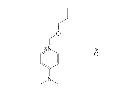 1-PROPYLOXYMETHYL-4-DIMETHYLAMINO-PYRIDINIUM-CHLORIDE