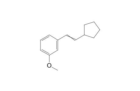 1-(2-cyclopentylethyl)-3-methoxy-benzene