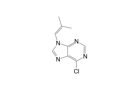 6-Chloro-9-(2-methylprop-1-en-1-yl)-9H-purine