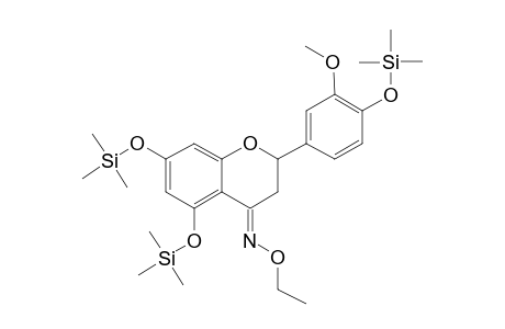 Homoeriodictyol ethoxime, tri-TMS