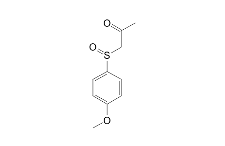 1-[(p-METHOXYPHENYL)SULFINYL]-2-PROPANONE