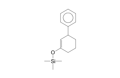 Cyclohexene, 3-phenyl-1-(trimethylsilyloxy)-