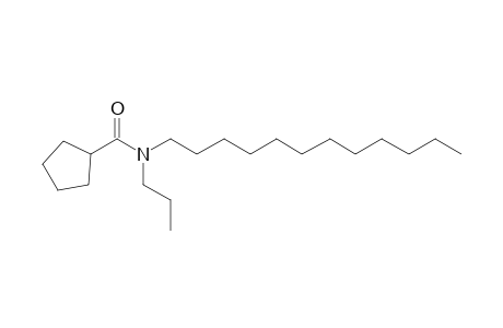 Cyclopentanecarboxamide, N-propyl-N-dodecyl-