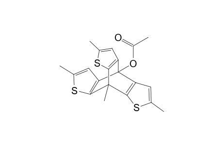 2,4,5',6-Tetramethyl-4,8-dihydro-4,8[3',2']thiopheneobenzo[1,2-b:5,4-b']dithiophen-4-yl acetate