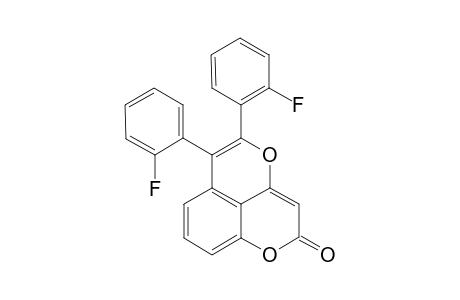 5,6-Bis(2-fluorophenyl)pyrano[2,3,4-de]-1-benzopyran-2-one