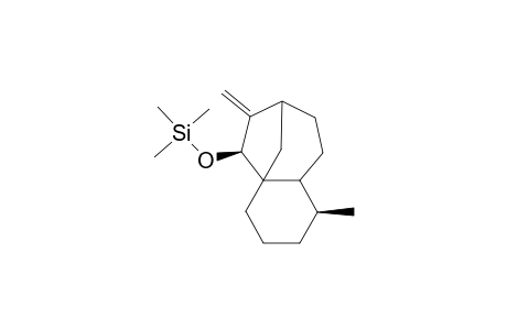 cis-2-(trimethylsilyl)oxy-3-methylene-8-methyltricyclo[5.4.0.1(1,4)]dodecane