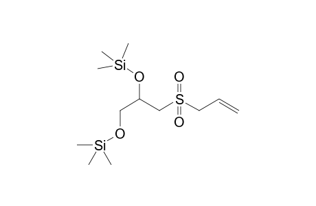 3-(S-Allylthio)-1,2-propanediol S-Dioxide bis(Trimethylsilyl) Derivative