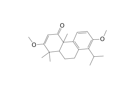 Podocarpa-2,8,11,13-tetraen-1-one, 14-isopropyl-3,13-dimethoxy-