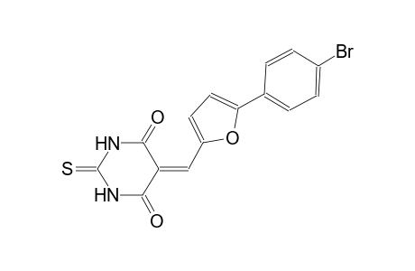 5-{[5-(4-bromophenyl)-2-furyl]methylene}-2-thioxodihydro-4,6(1H,5H)-pyrimidinedione