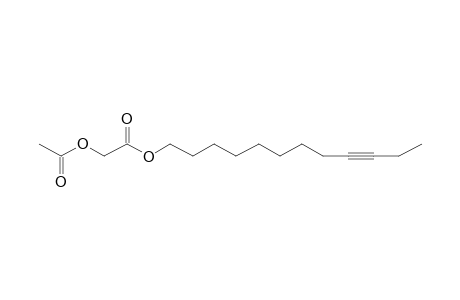 Acetoxyacetic acid, dodec-9-ynyl ester