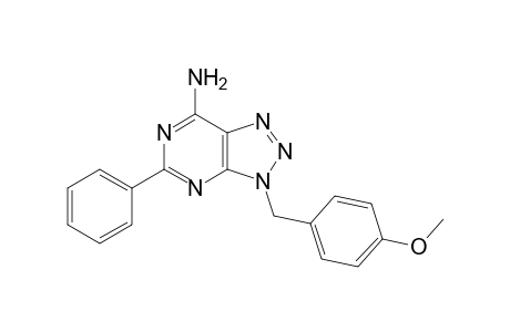 (3-p-anisyl-5-phenyl-triazolo[4,5-d]pyrimidin-7-yl)amine