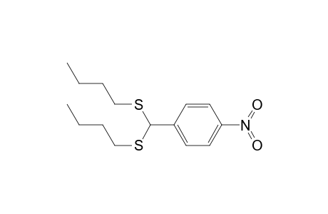 Di(n-butylthio)(p-nitrophenyl)mathane