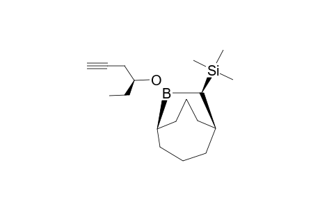 (10-R)-B-(2-METHYL-5-HEXYN-3-OXY)-10-TRIMETHYLSILYL-9-BORABICYCLO-[3.3.2]-DECANE
