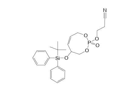 2-CYANOETHYL-(Z)-4-[(TERT.-BUTYL)-DIPHENYLSILYLOXY]-PENT-2-ENE-1,5-DIYL-CYCLIC-PHOSPHATE;MAJOR-ISOMER