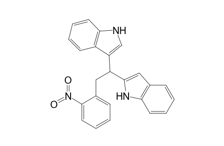 1H-Indole, 2-[1-(1H-indol-3-yl)-2-(2-nitrophenyl)ethyl]-