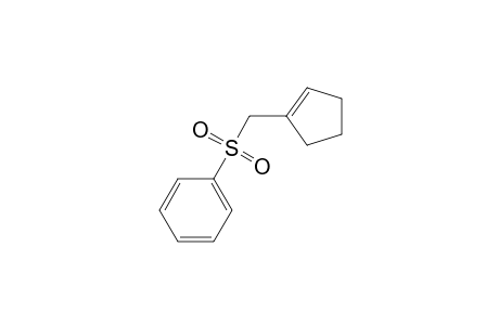 1-Cyclopentenylmethylsulfonylbenzene